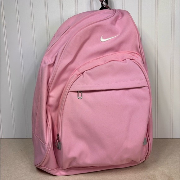 Rare Vintage Nike Swoosh Sling Bag Light Pink Backpack Y2K Travel School Sport main image 14